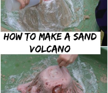 Sand volcano