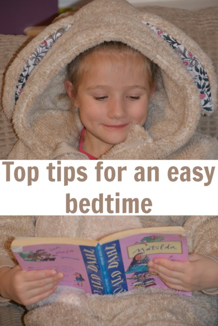 top tips for an easy bedtime