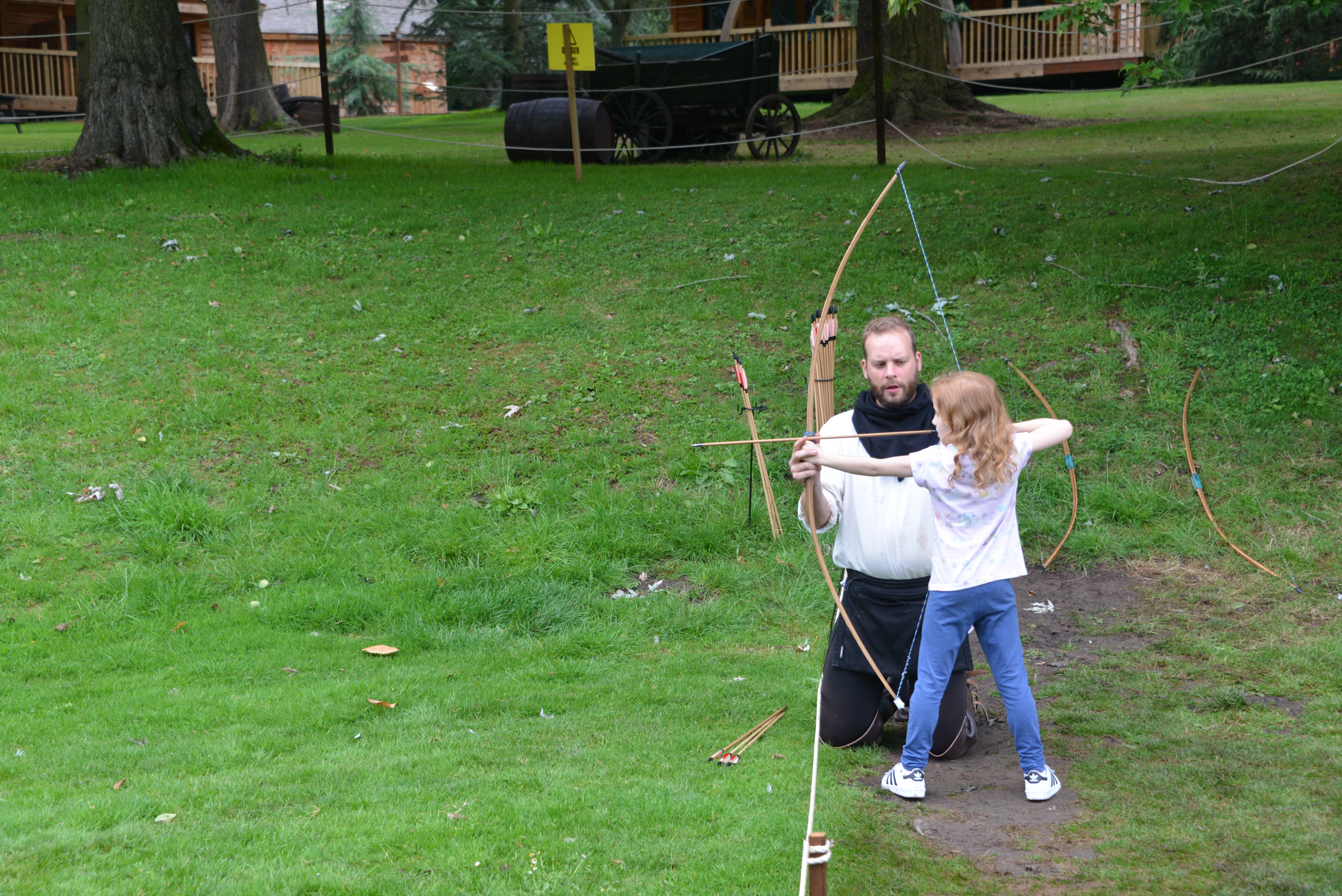 Archery at Warwick Castle