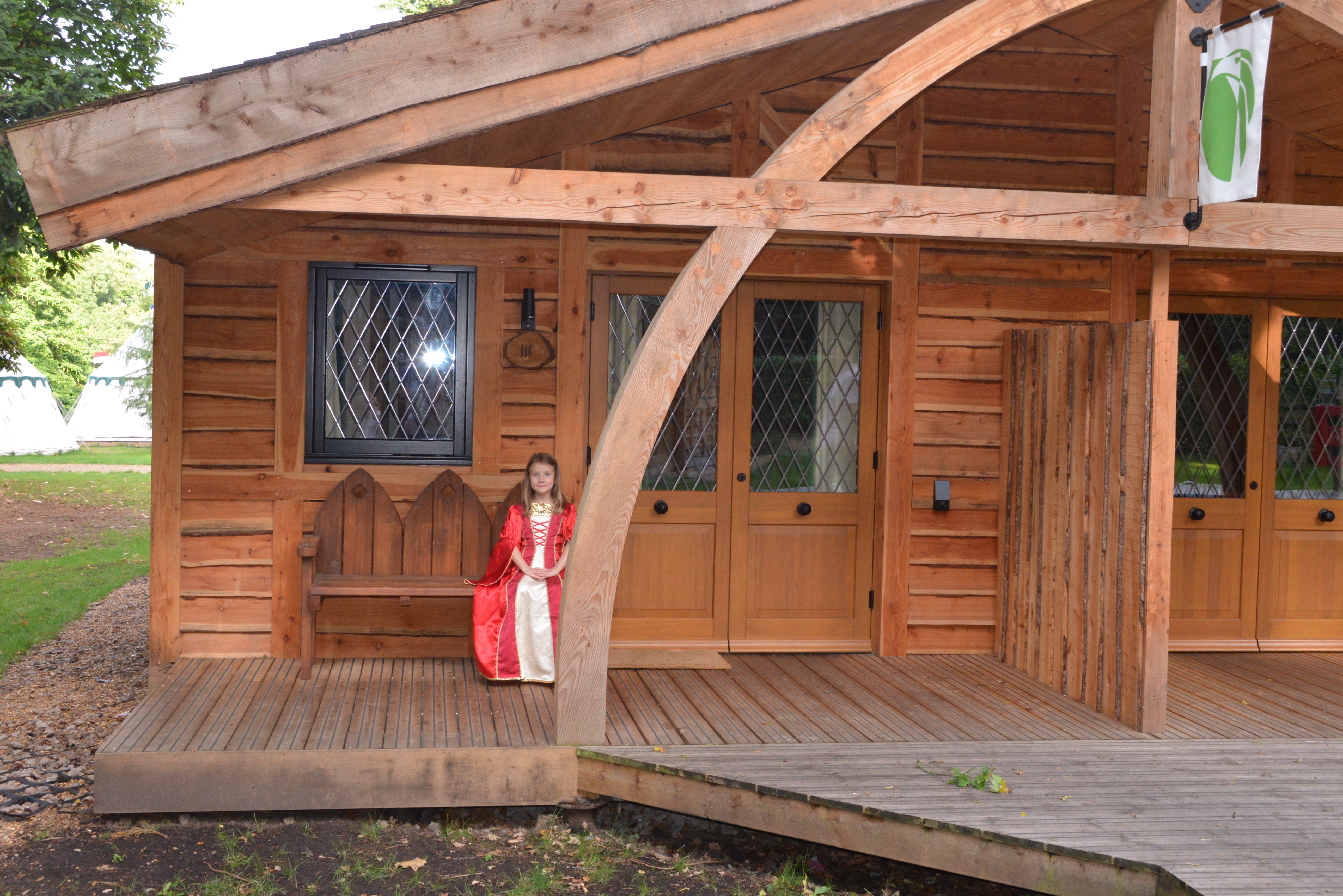 Woodland Lodges sleep up to five in two bedrooms on one floor while a  Knight’s Lodges sleep up to seven across two storeys, including a mezzanine level with master bedroom.