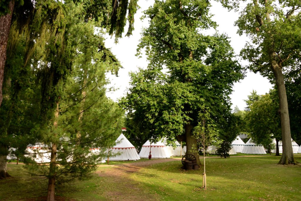 Glamping Tents at Warwick Castle