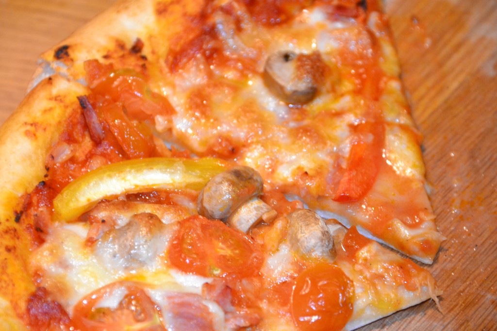 mushroom pizza