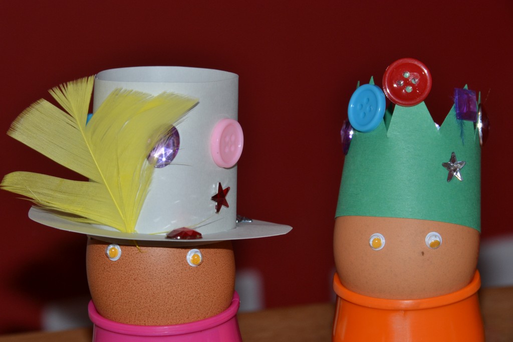 Easter egg hats