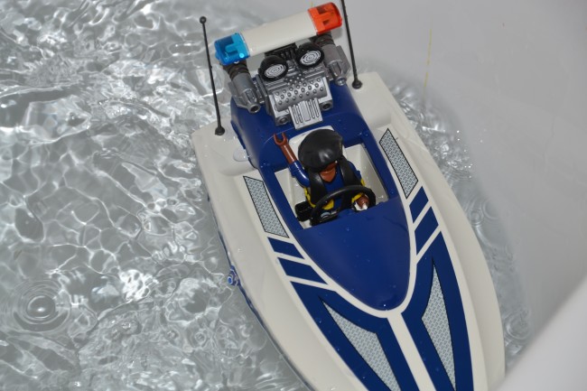 Playmobil Police boat