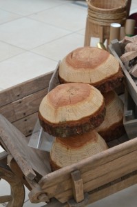 carved wooden seats