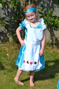 Alice in Wonderland costume