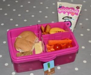 kids packed lunch