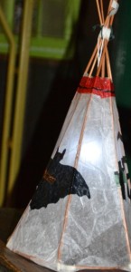 wicker lantern