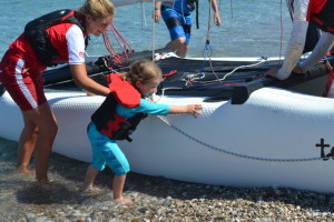 Parent and child sail Levante