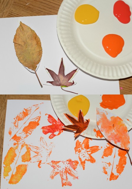 Leaf printing