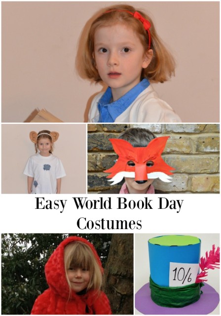 Easy World Book Day costumes