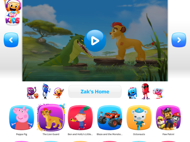 sky kids app