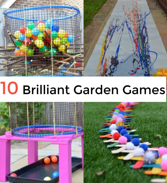 brilliant garden games for kids - summer fun outdoors