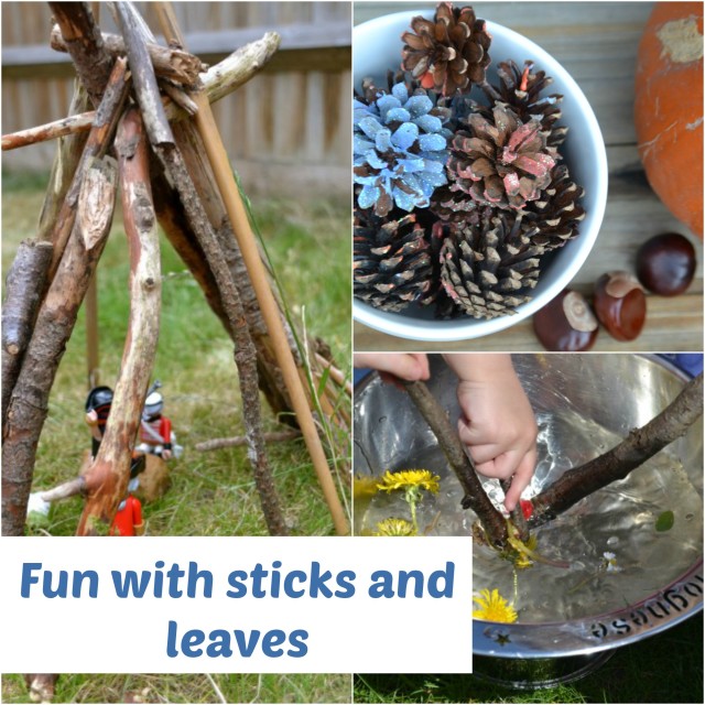 stick and leaf craft ideas