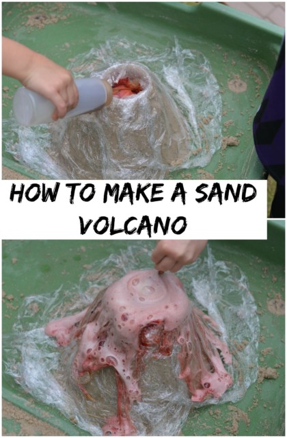 Sand volcano