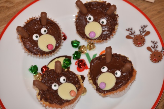 Reindeer cupcakes