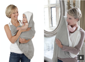 Cuddledry towel handsfree