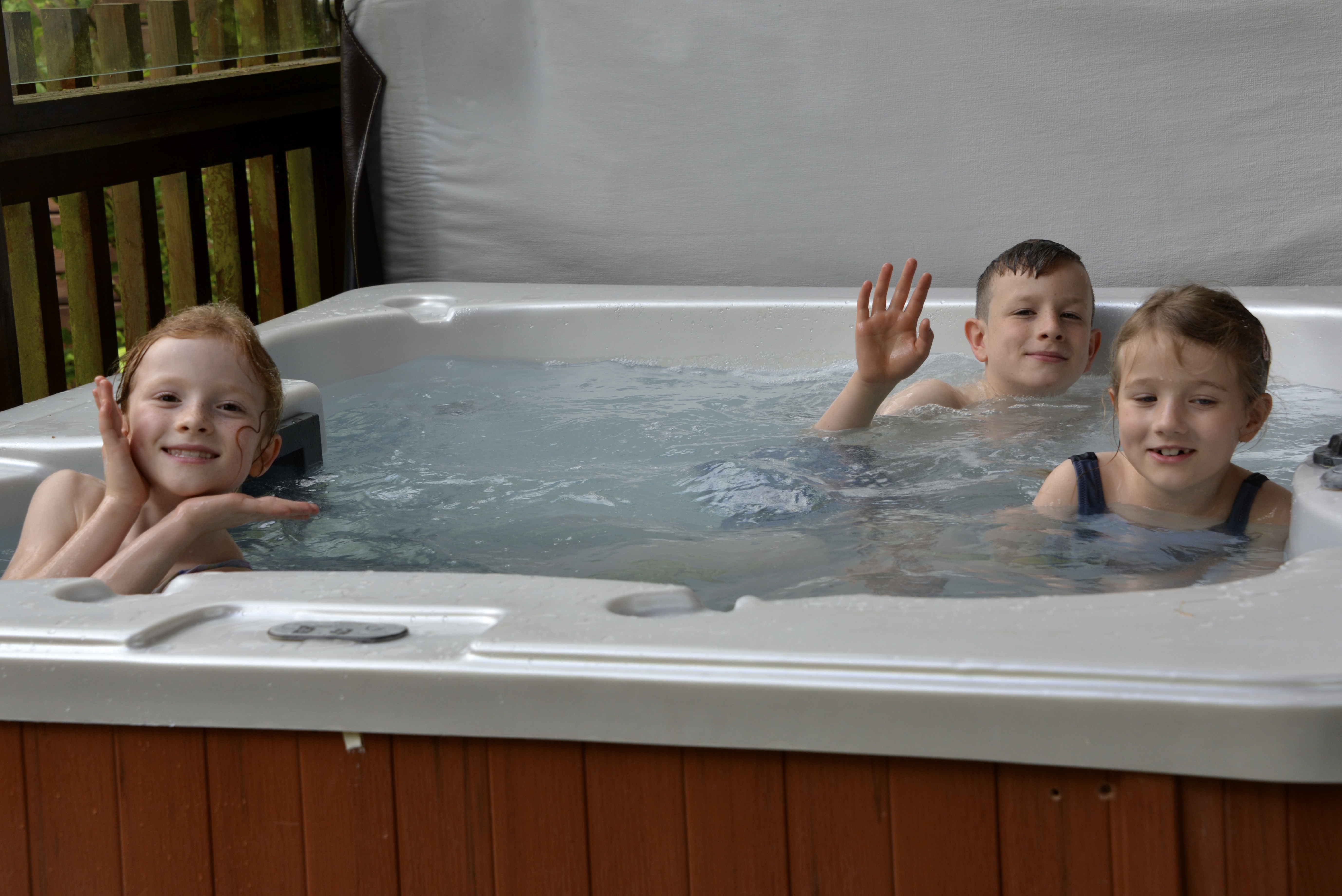 Forest Holidays Hot tub