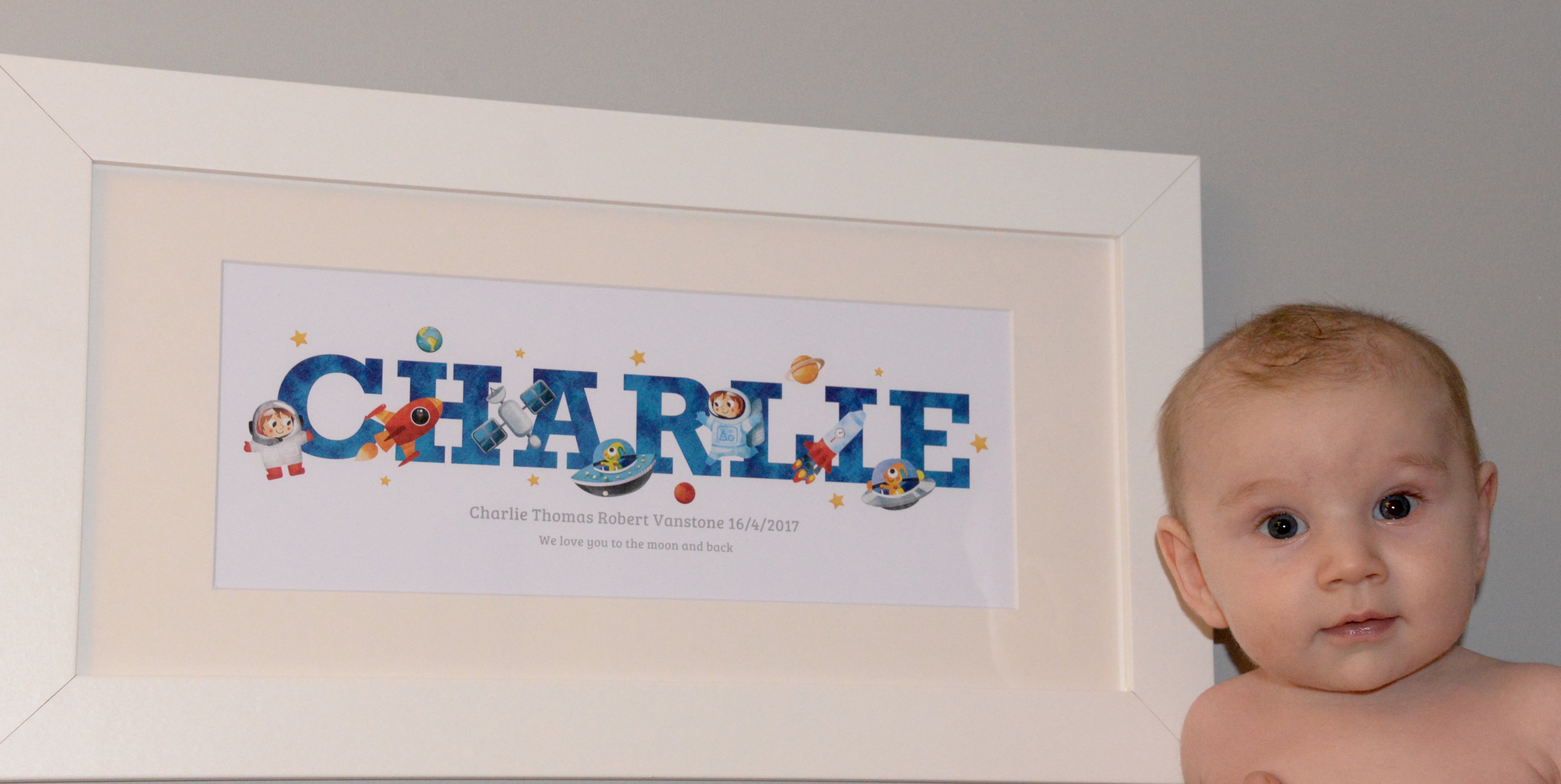 Personalised name print