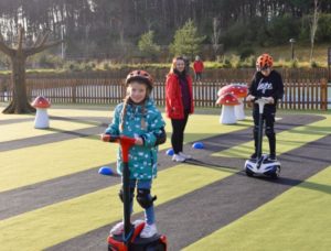 Segways at Center Parcs