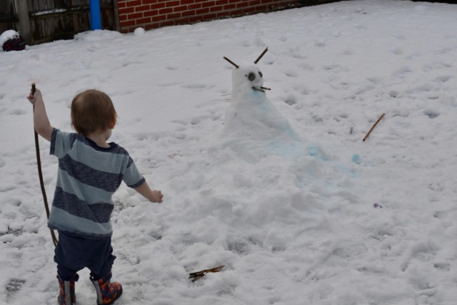 Gruffalo snowman