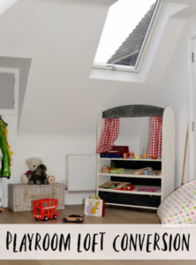 Velux Windows in a loft conversion playroom