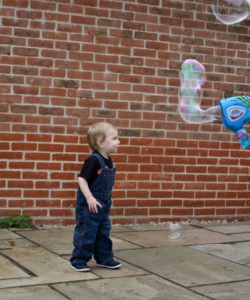 Bubbles and children