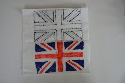 Magic Paper towel Flag - Union Jack