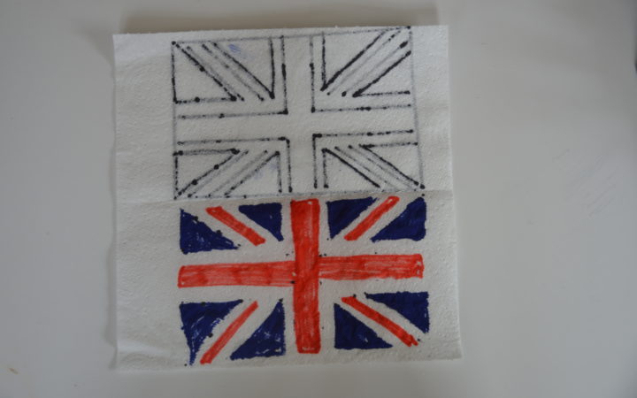 Magic Paper towel Flag - Union Jack