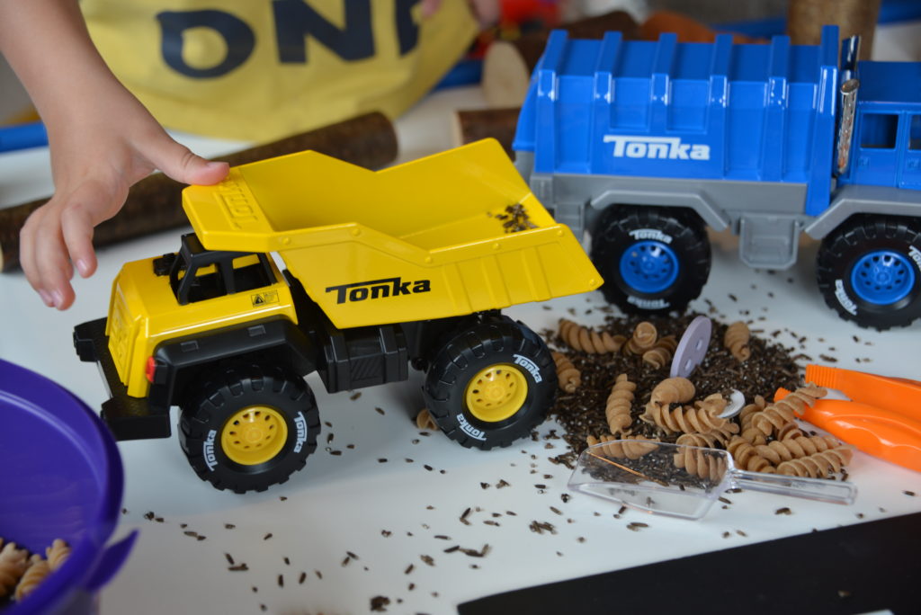 Tonka mighty trucks creative play