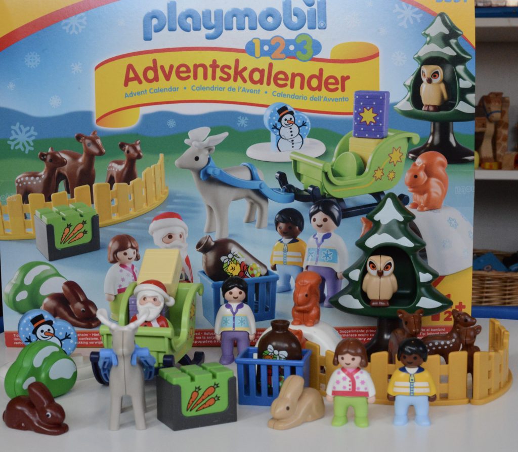 Toy Christmas advent calendar