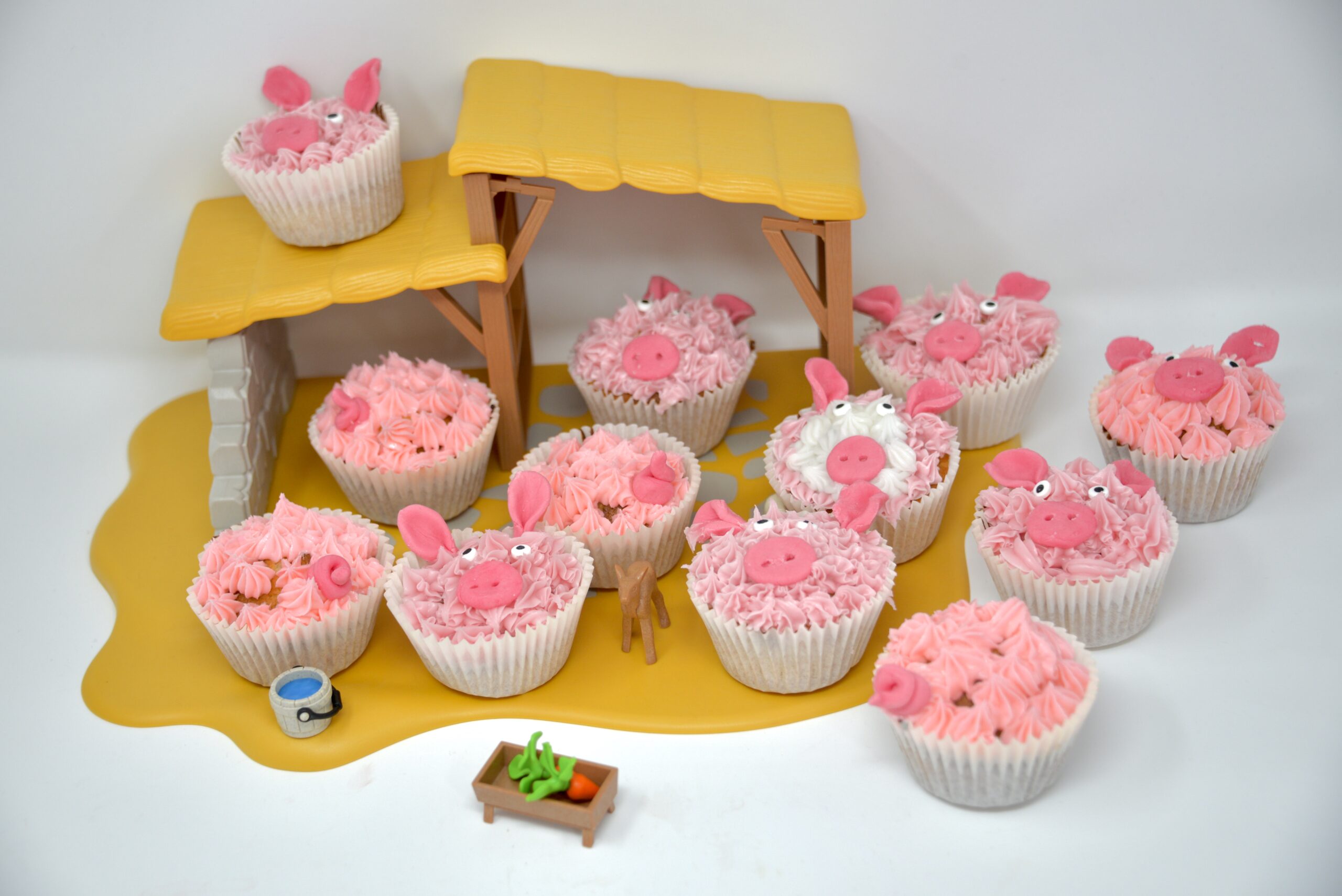 piggy cupcakes