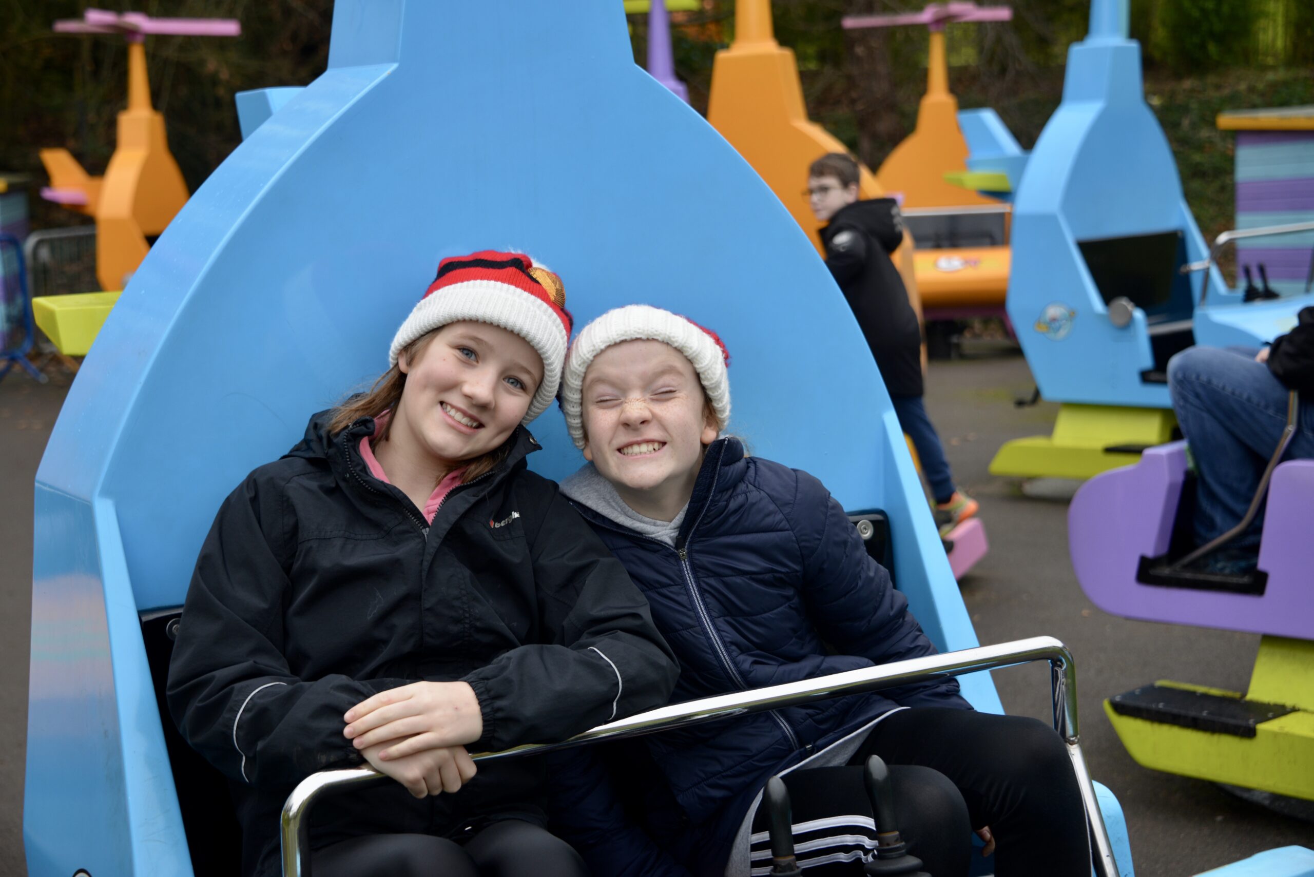 Helicopter ride at Legoland Windsor