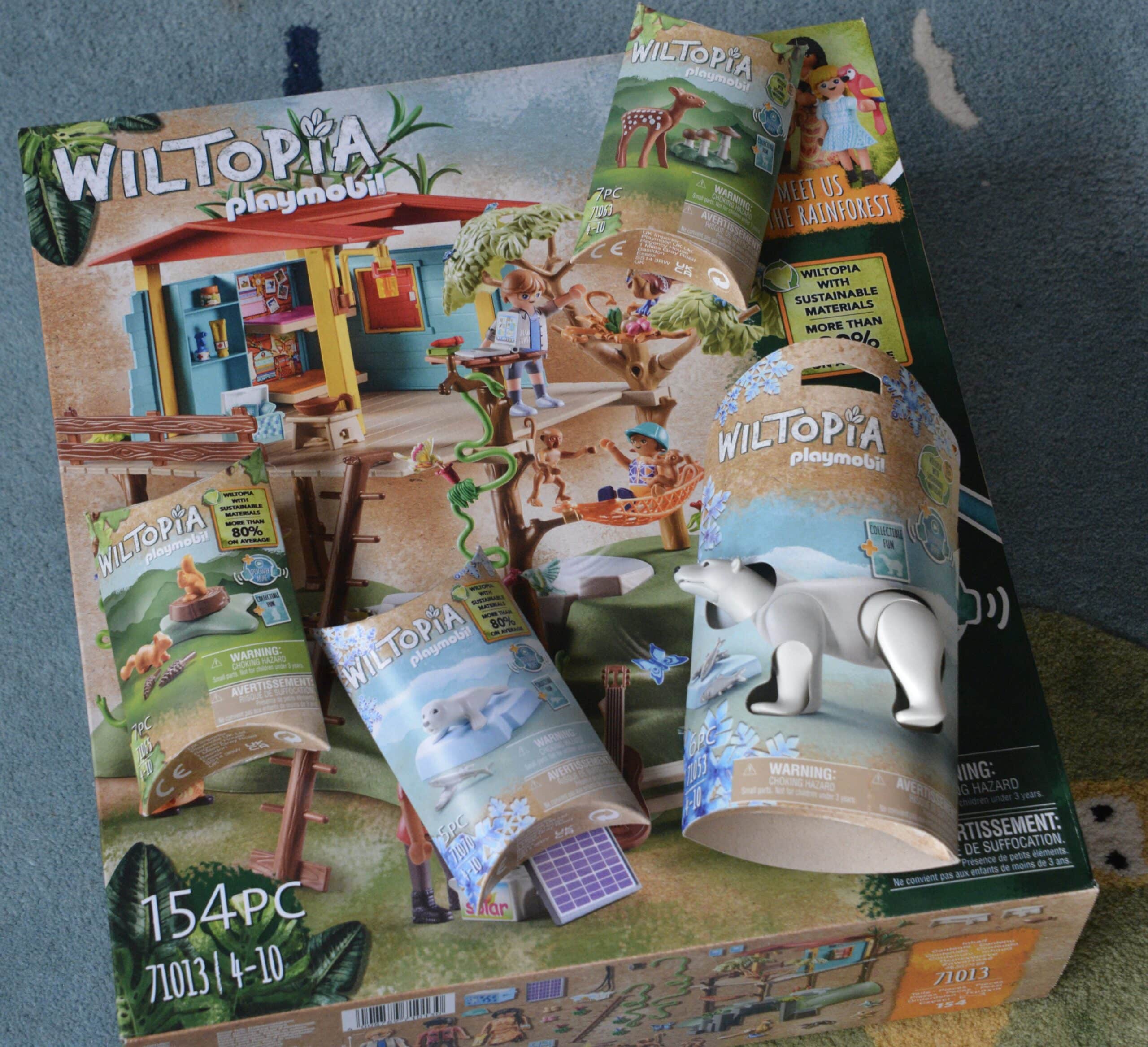 Wiltopia from Playmobil, Family tree house and small stocking filler boxes