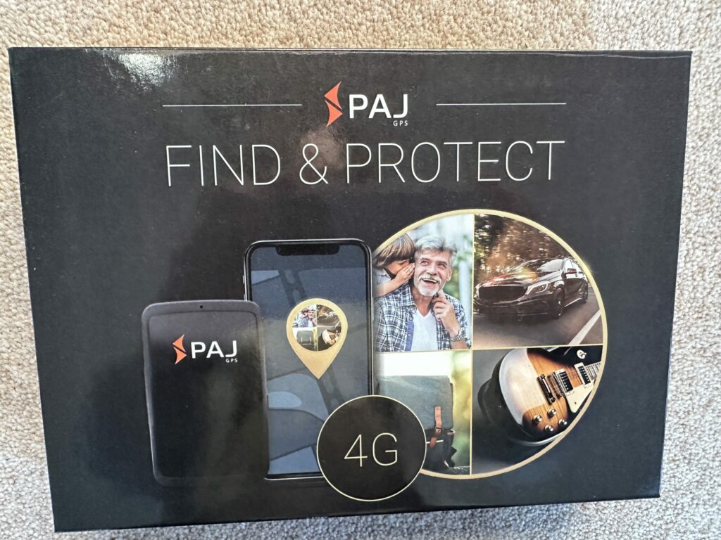 PAJ GPS finder boxed