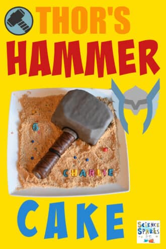 Thor's hammer cake