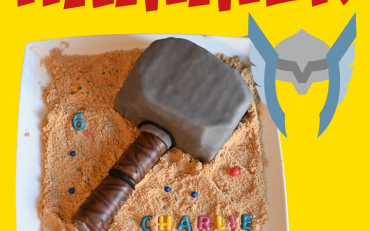 Thor's hammer cake