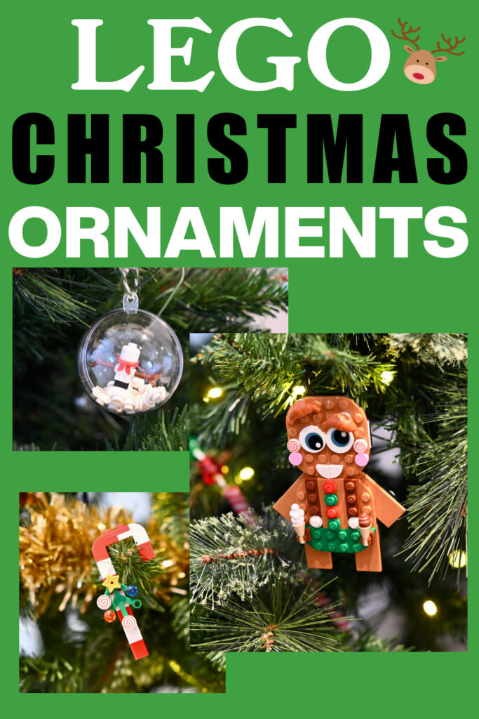 LEGO Christmas ornaments and decorations