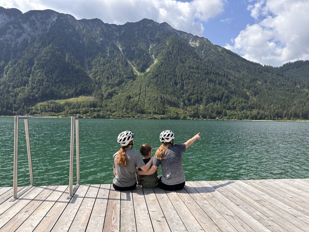 Lake Achensee cycling
