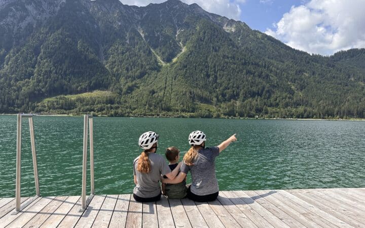 Lake Achensee cycling