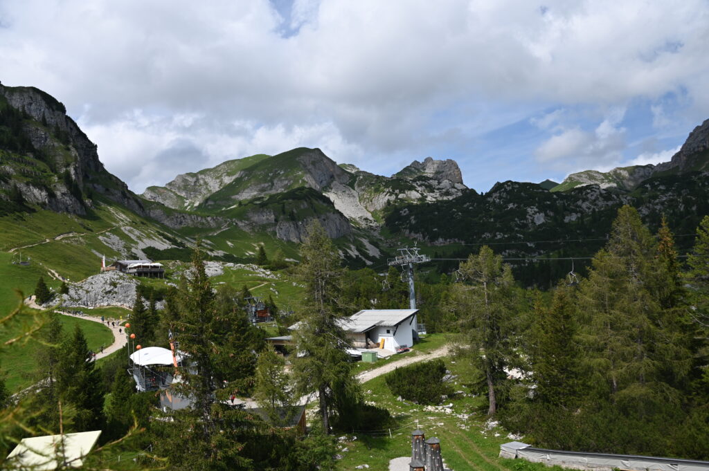 Top of the Rofan Cable Car