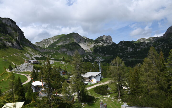 Top of the Rofan Cable Car