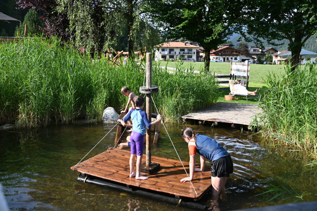 Lake area at Sporthotel Achensee