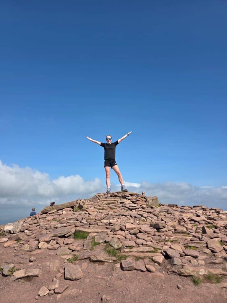 Top of Pan Y fan
